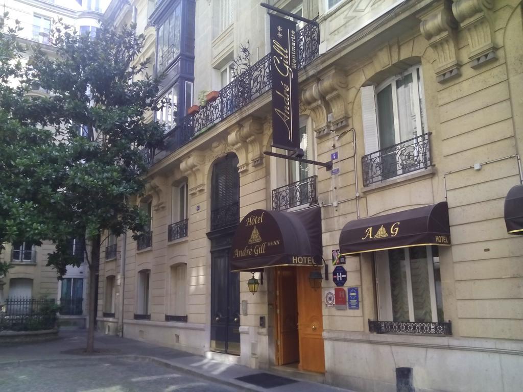 Hotel Andre Gill Paris Bagian luar foto